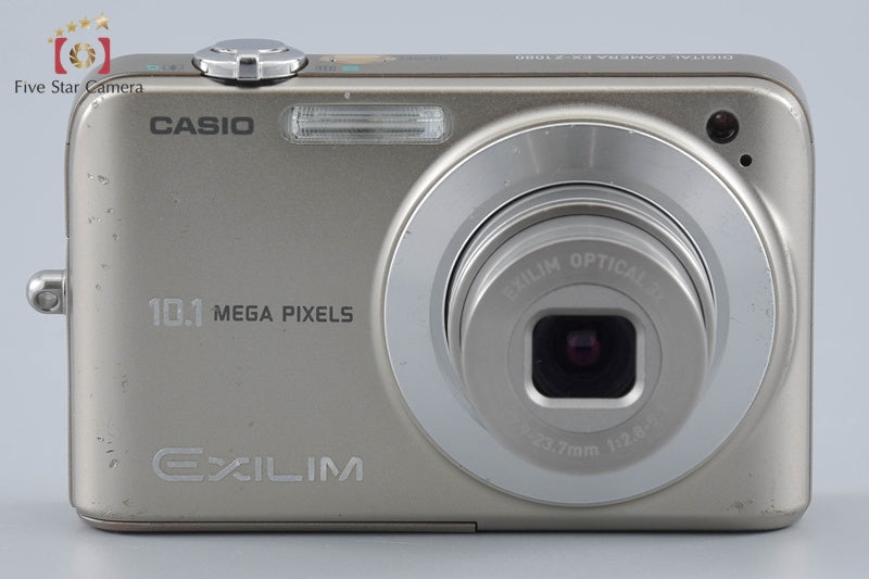 Casio EXILIM ZOOM EX-Z1080 Gold 10.1 MP Digital Camera w/ Box