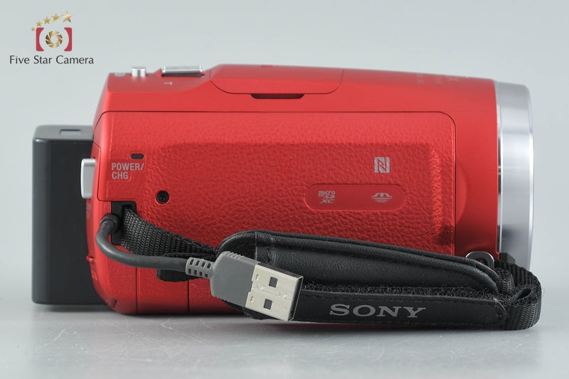Sony Handycam HDR-CX680 Red Digital HD Video Camera [Multiple Languages]
