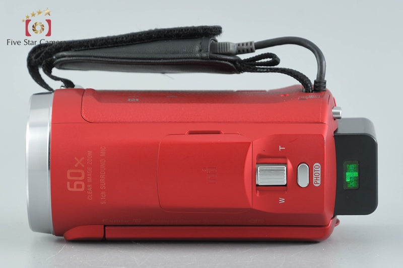 Sony Handycam HDR-CX680 Red Digital HD Video Camera [Multiple Languages]