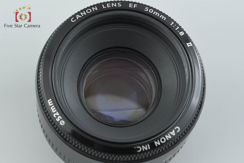 Canon EF 50mm f/1.8 II