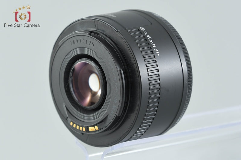 Canon EF 50mm f/1.8 II
