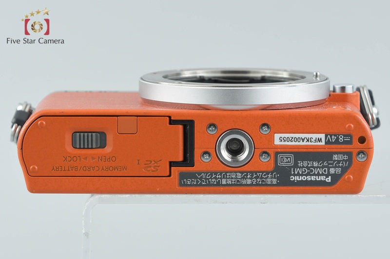 Panasonic LUMIX DMC-GM1 Orange 16.0 MP Digital Camera [Japanese Language Only]