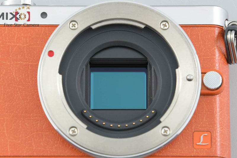 Panasonic LUMIX DMC-GM1 Orange 16.0 MP Digital Camera [Japanese Language Only]