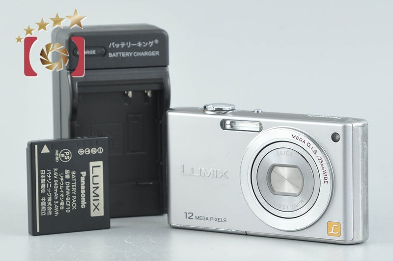 Panasonic LUMIX DMC-FX40 Silver 12.1 MP Digital Camera [Japanese Language Only]