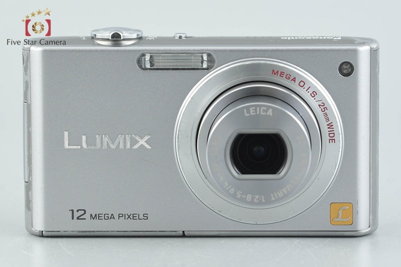 Panasonic LUMIX DMC-FX40 Silver 12.1 MP Digital Camera [Japanese Language Only]