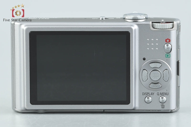 Panasonic LUMIX DMC-FX40 Silver 12.1 MP Digital Camera [Japanese Language Only]