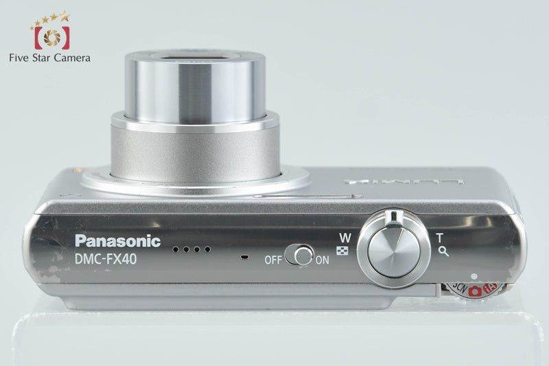 Panasonic LUMIX DMC-FX40 Silver 12.1 MP Digital Camera [Japanese Language Only]