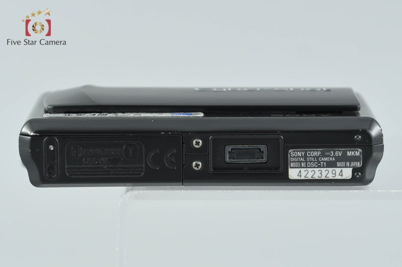 Sony Cyber-Shot DSC-T1 Black 5.0 MP Digital Camera