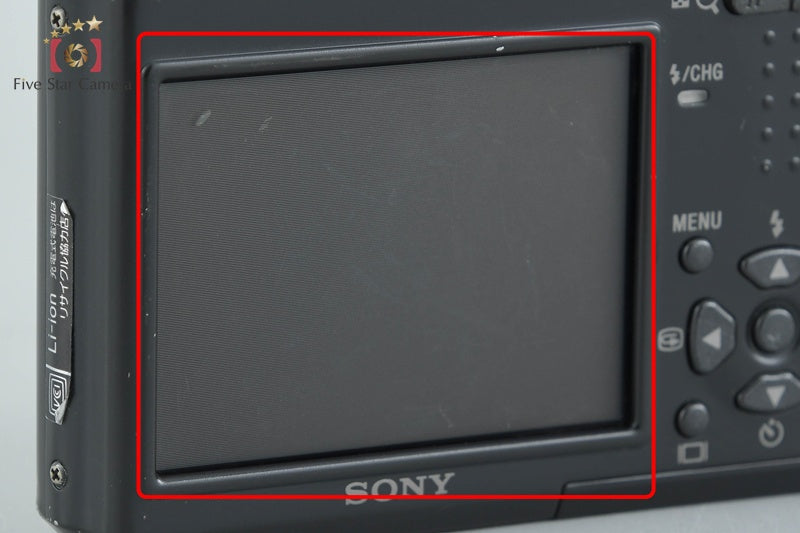Sony Cyber-Shot DSC-T1 Black 5.0 MP Digital Camera