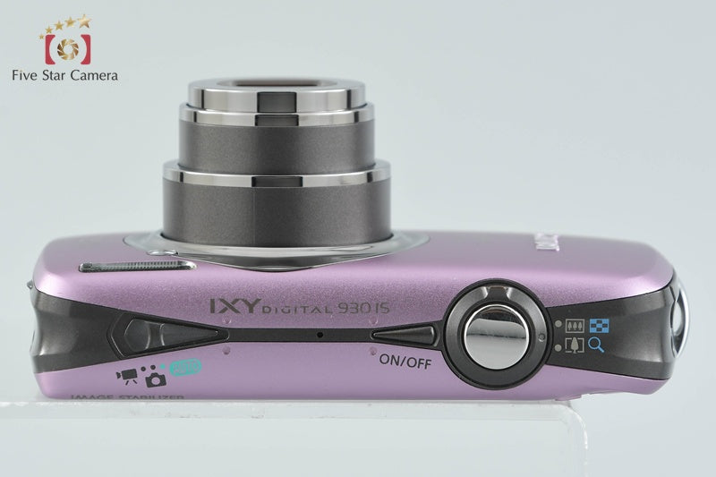 Canon IXY Digital 930 IS Purple 12.1 MP Digital Camera w/ Box