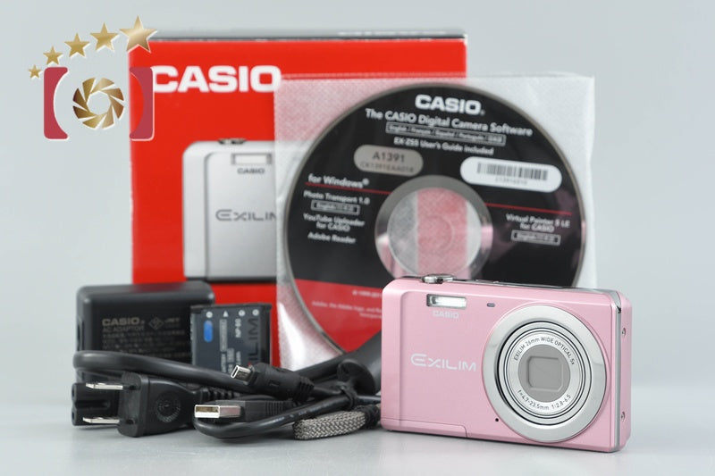 Casio EXILIM EX-ZS5 Pink 14.1 MP Digital Camera w/ Box