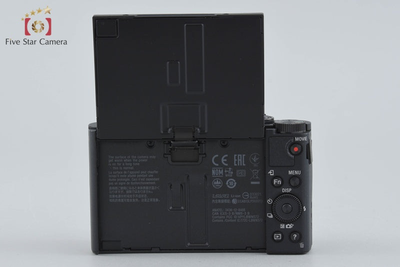 Sony Cyber-shot DSC-WX500 Black 18.2 MP Digital Camera [Multiple Languages]