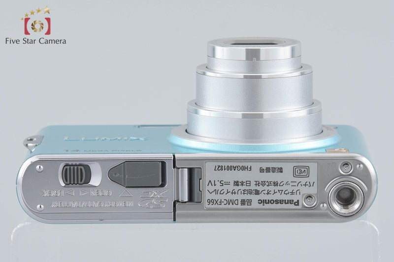 Panasonic LUMIX DMC-FX66 Blue 14.1 MP Digital Camera [Japanese Language Only]