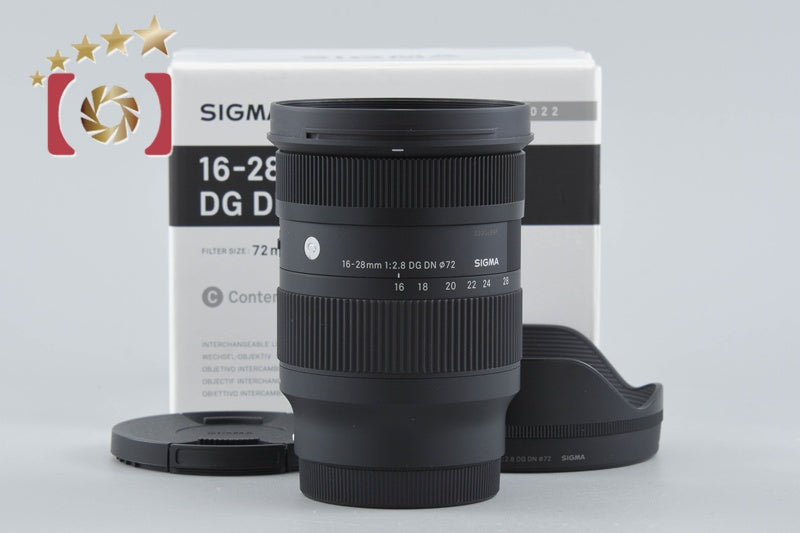 Sigma 16-28mm f/2.8 DG DN Contemporary for Sony E Mount w/ Box