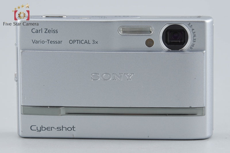 Sony Cyber-Shot DSC-T9 Silver 6.0 MP Digital Camera [Japanese Language Only]