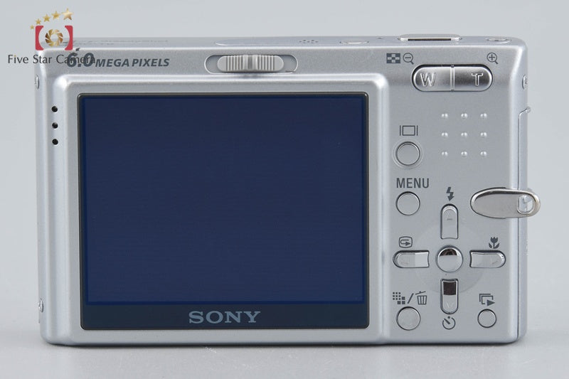 Sony Cyber-Shot DSC-T9 Silver 6.0 MP Digital Camera [Japanese Language Only]