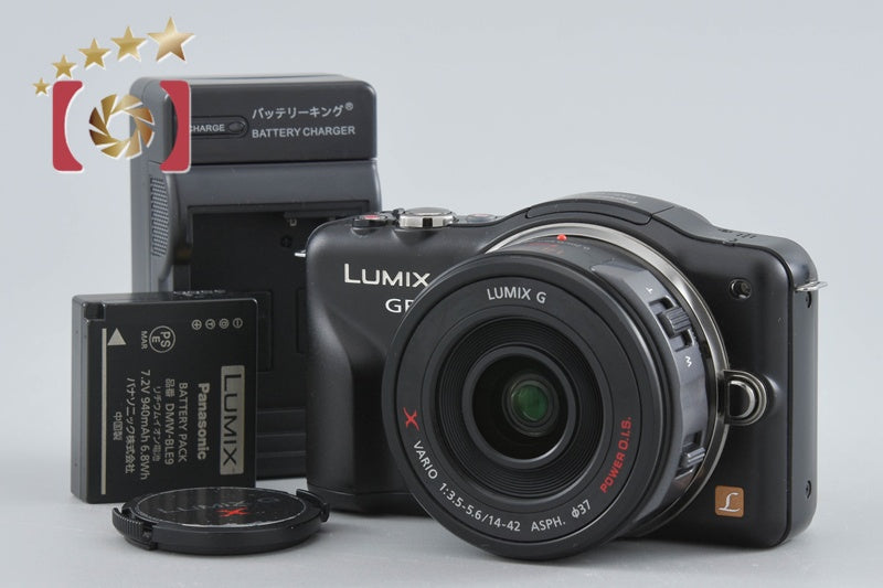 Panasonic LUMIX DMC-GF3 Esprit Black 12.1 MP 14-42 Lens [Japanese Language Only]