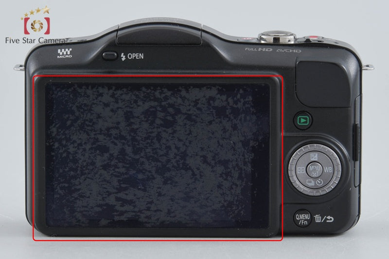 Panasonic LUMIX DMC-GF3 Esprit Black 12.1 MP 14-42 Lens [Japanese Language Only]