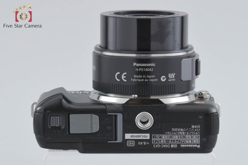 Panasonic LUMIX DMC-GF3 Esprit Black 12.1 MP 14-42 Lens [Japanese Language Only]