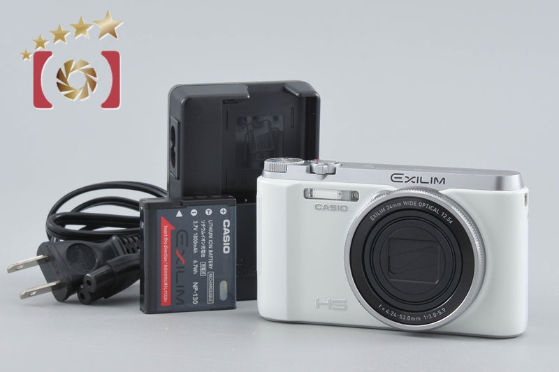 Casio HIGH SPEED EXILIM EX-ZR1000 White 16.1 MP Digital Camera