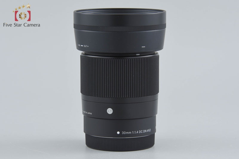 Sigma 30mm f/1.4 DC DN Contemporary for Canon EF-M Mount w/ Box