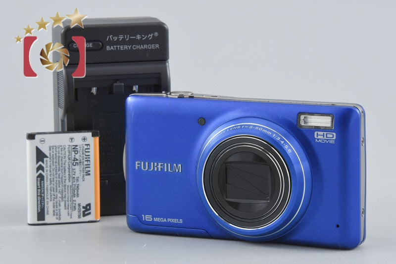 Fujifilm FINEPIX T400 Blue 16.0 MP Digital Camera International Model