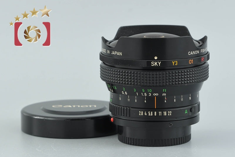 Canon New FD FISH-EYE 15mm f/2.8