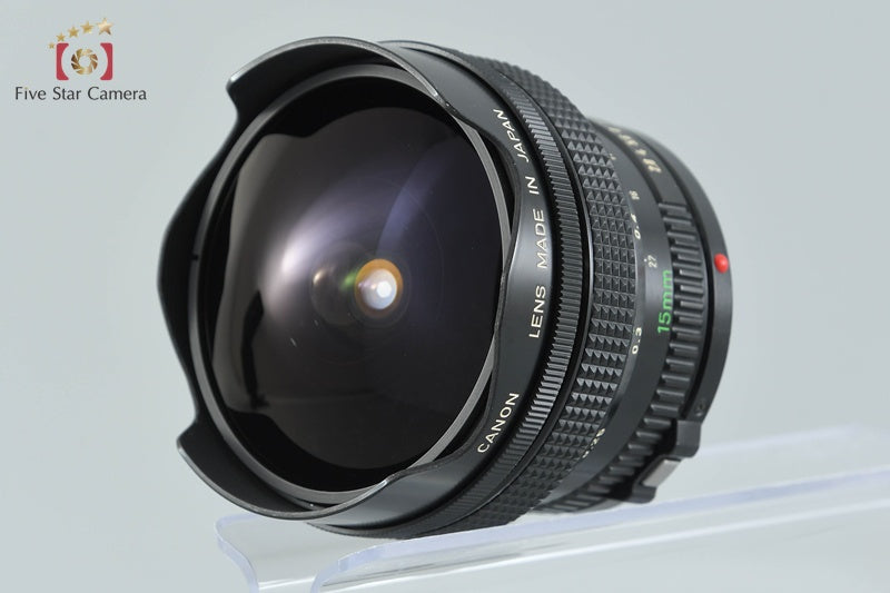 Canon New FD FISH-EYE 15mm f/2.8