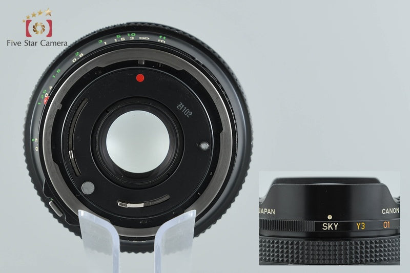 Canon New FD FISH-EYE 15mm f/2.8