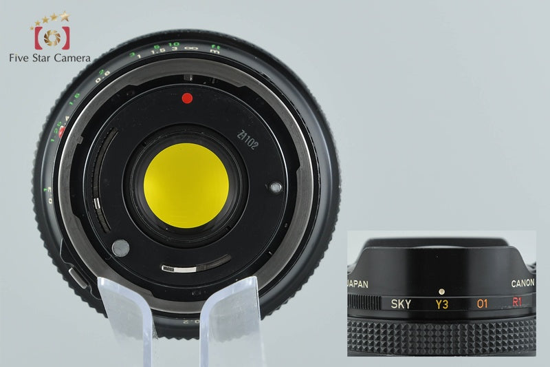Canon New FD FISH-EYE 15mm f/2.8