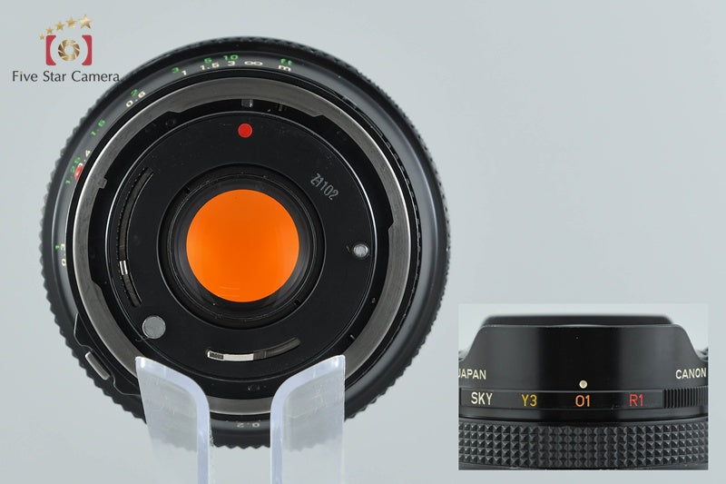 Canon New FD FISH-EYE 15mm f/2.8