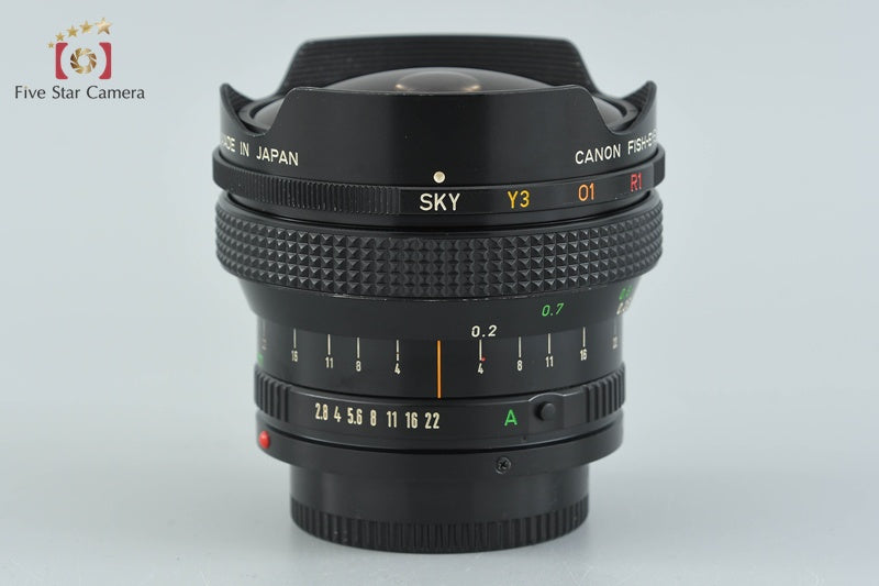 Canon New FD FISH-EYE 15mm f/2.8