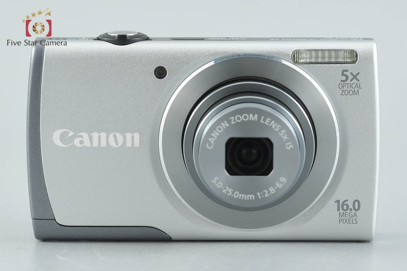 Canon PowerShot A3500 IS Silver 16.0 MP Digital Camera