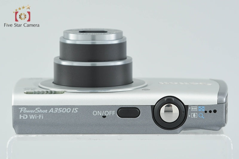 Canon PowerShot A3500 IS Silver 16.0 MP Digital Camera