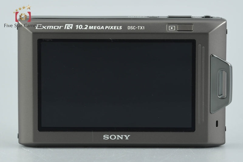 Sony Cyber-Shot DSC-TX1 Gray 10.2 MP Digital Camera [Japanese Language Only]