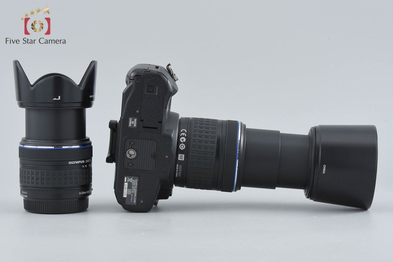 "Count 5,885" Olympus E-420 10.0 MP Digital SLR Camera 14-42 40-150 Lenses