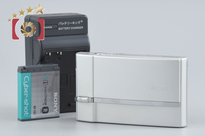 Sony Cyber-shot DSC-T30 Silver 7.2 MP Digital Camera [Japanese Language Only]