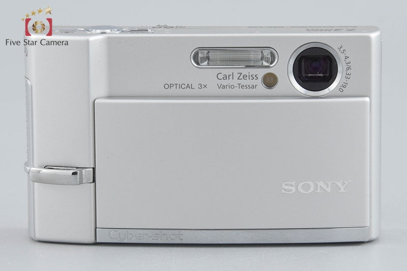 Sony Cyber-shot DSC-T30 Silver 7.2 MP Digital Camera [Japanese Language Only]