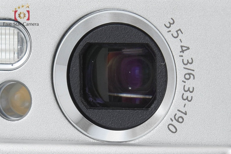 Sony Cyber-shot DSC-T30 Silver 7.2 MP Digital Camera [Japanese Language Only]