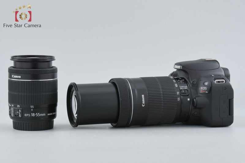 Canon EOS Kiss X9 / Rebel SL2 / 200D 24.2 MP 18-55 55-250 Lenses