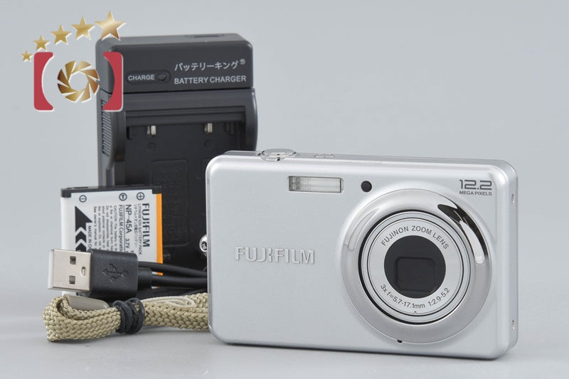 Fujifilm FINEPIX J30 Silver 12.2 MP Digital Camera