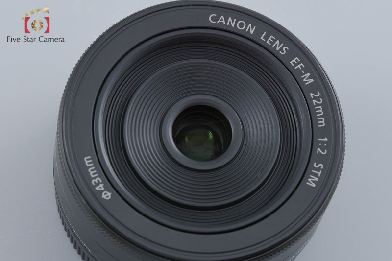 Canon EF-M 22mm f/2 STM Black