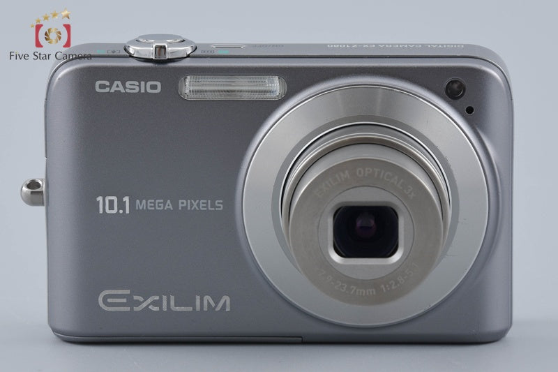Casio EXILIM ZOOM EX-Z1080 Gray 10.1 MP Digital Camera