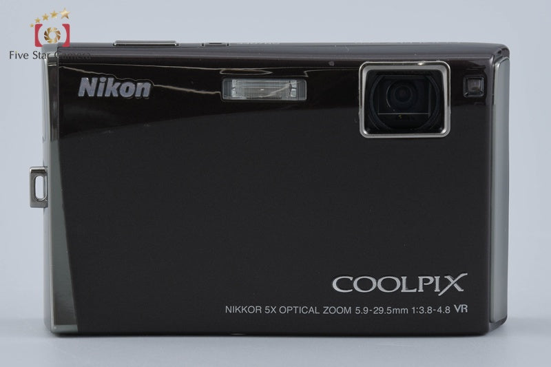 Nikon COOLPIX S60 Wine Red 10.0 MP Digital Camera