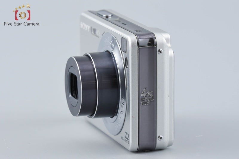 SONY Cyber-Shot DSC-W120 Silver 7.2 MP Digital Camera [Japanese Language Only]