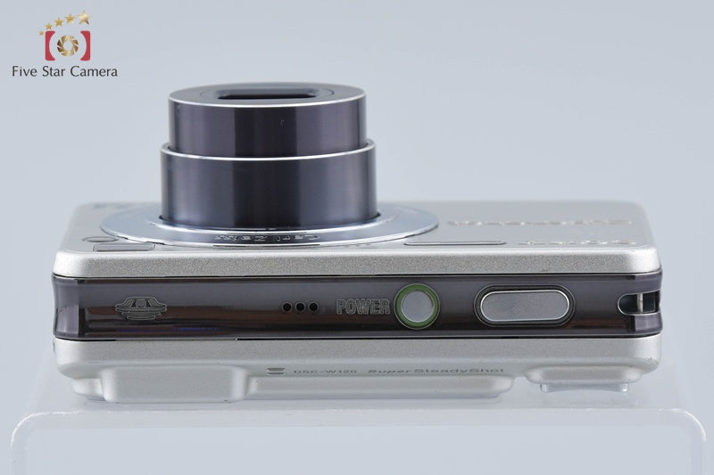 SONY Cyber-Shot DSC-W120 Silver 7.2 MP Digital Camera [Japanese Language Only]