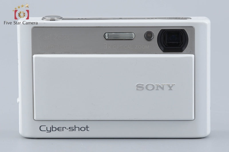 SONY Cyber-shot DSC-T20 White 8.1 MP Digital Camera [Japanese Language Only]
