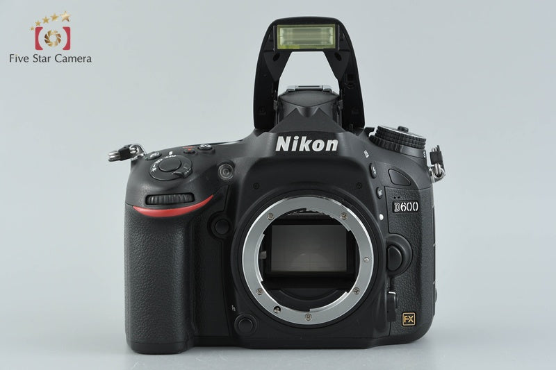 "Count 2,876" Nikon D600 24.3 MP Full Frame Digital SLR Camera Body
