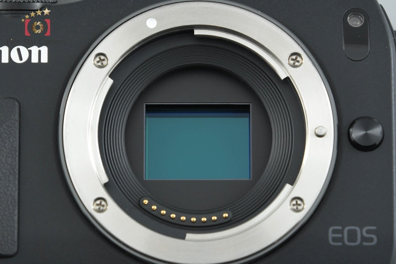 Canon EOS M Black 18.0 MP Mirrorless Camera 18-55 22 Lenses