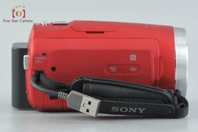 Sony Handycam HDR-CX680 Red Digital HD Video Camera [Multiple Languages]